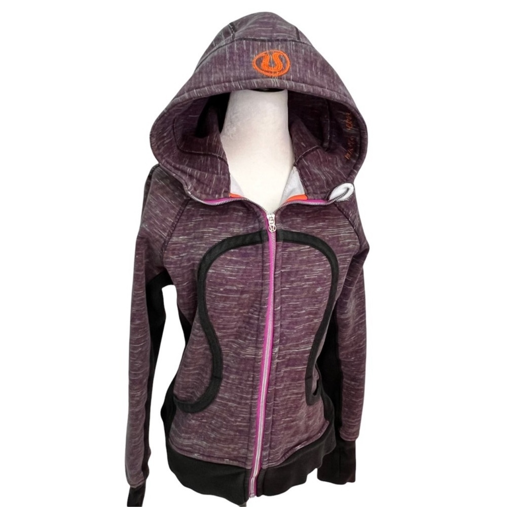 Lululemon Purple Scuba Hoodie Size 8